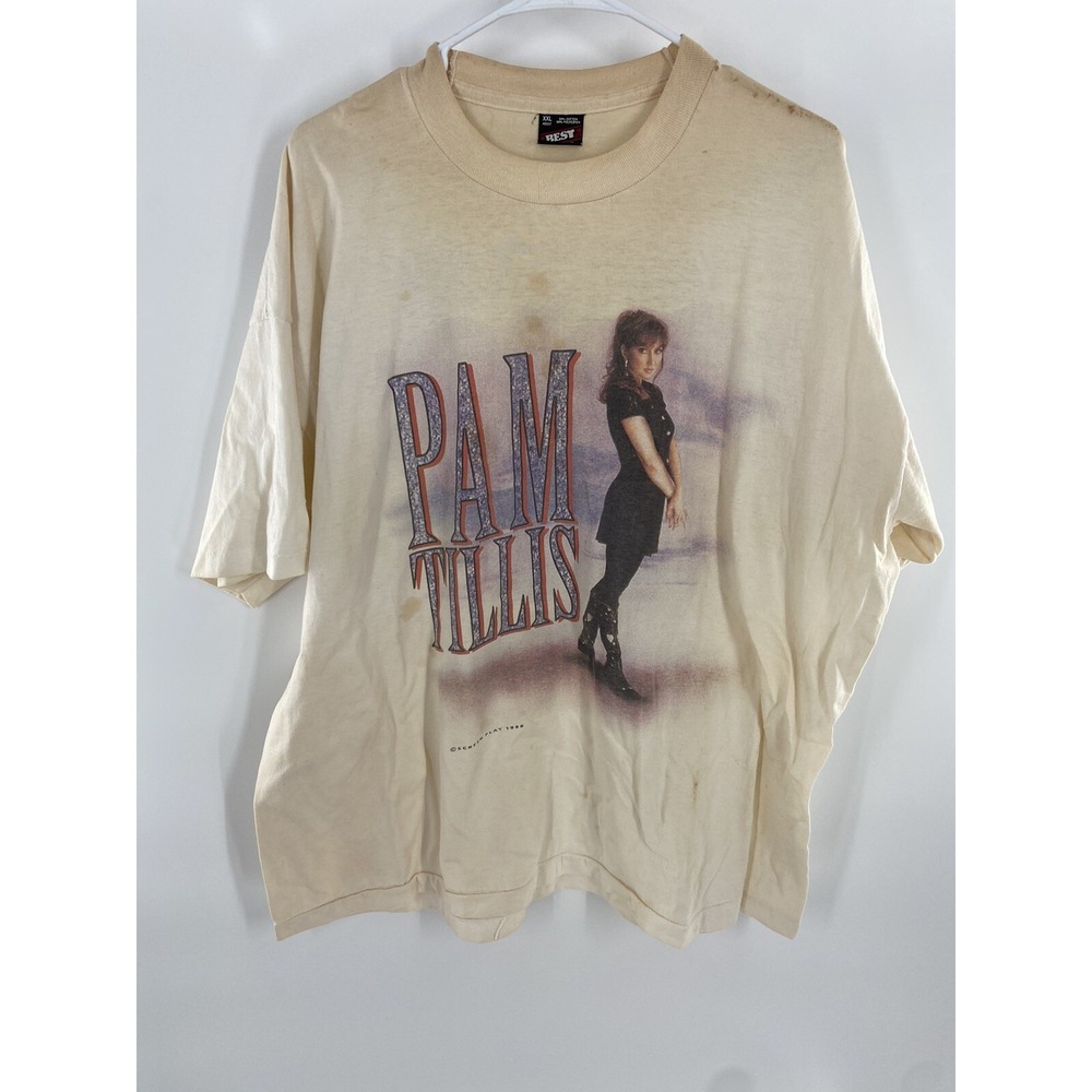 Vintage‎ 1996 Pam Tillis Don't Tell Me What To Do Vintage Shirt Size 2XL 90's